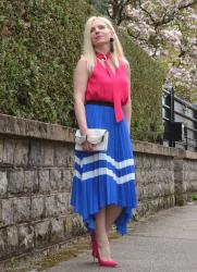 Pleated skirt