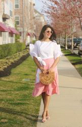 Spring Trend : Gingham Ruffle Dress (And A Discount Code For $35!)