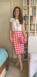 Pink and White (Workwear) + Boden Preview