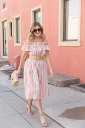 Candy Striped Dress 