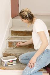 DIY Repeindre ses escaliers en Béton