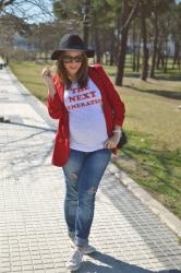 Blazer roja