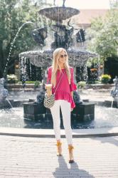 How to Brighten Up Your White Jeans For Summer
