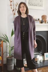 A Coat in Hainsworth wool & Liberty twill