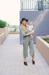 {Olive Jumpsuit}