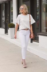 5 Ways to Wear White Jeans in Spring