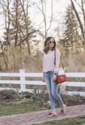 Stripes and tassels