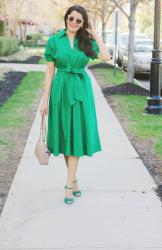 Summer Outfit Ideas : Solid Cotton Poplin Dresses