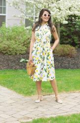Lookbook : Lemon Print Dress 