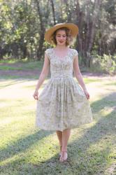 Sewing: Butterick B6322 Dress