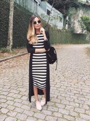 RIGHE BIANCHE E NERE: 5 idee look da copiare!