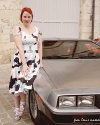 Dream cars & pinup girl
