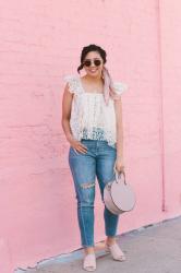 How to Wear This Crochet Cropped Top