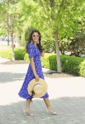 Lookbook : Lillies Of The Valley Print Dress