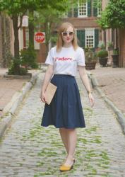 Tee + Skirt Combo 