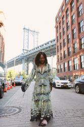 Robe longue fluide de H&M Conscious Exclusive #Look2 New York