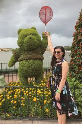 {outfit & mini guide} Sampling Food Around the World During Epcot's Flower & Garden Festival