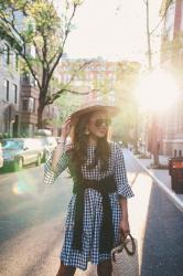 $15 Gingham Dress // West Village $15 Gingham Dress // West Village