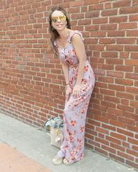 Floral Jumpsuit