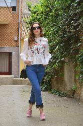 Blouse and Jeans