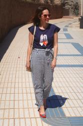 OUTFIT TENDENCIA CUADROS VICHY