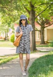 Accessorizing a T-Shirt Dress