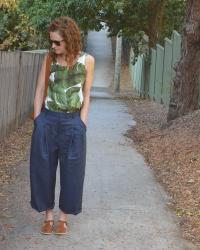 SEWN; SLOW BURN TROUSERS