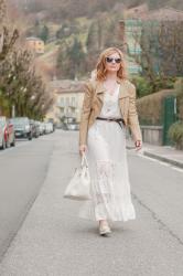 Maxi dress bianco: moda mare in città (Personal styling)