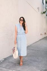 On Sale: Joie Chambray Dress