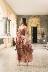 Like a Painting :: Ruffle midi dress & Wavy braids