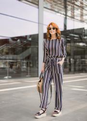 AN EASY STRIPED OUTFIT