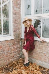 Red Dress On