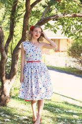 Sewing: Floaty Florals Butterick b6323