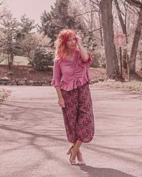 Ruffled Boho Top & Wide Leg Pants: That Is Why I Teach