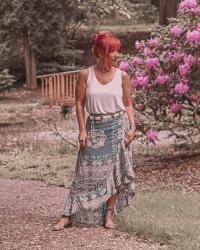 Wrap Maxi Skirt & Tank Top: Keepin’ It Real