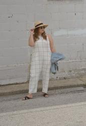 Checkered Jumpsuit