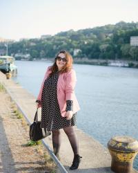 Dots & Pink Blazer