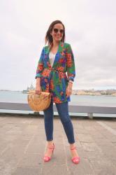 BLAZER DE FLORES 