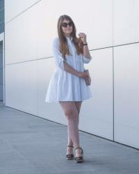 Biała Sukienka Zara Na Lato