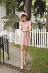 Flutter Sleeve Dress 