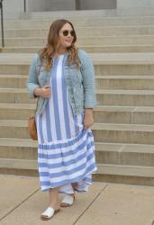 Summer Striped Maxi