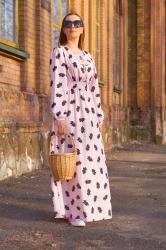 LONG SLEEVE MAXI DRESS