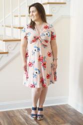 THE FLOURISH MARKET | PINK FLORAL DRESS