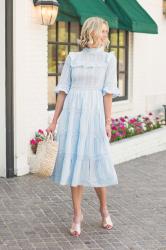 Dreamy Summer Blue Crochet Dress – New Favorite!
