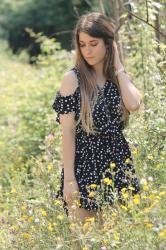 POLKA DOT ROMPER