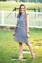 Thursday Fashion Files Link Up #165 – The Summer of Gingham Dresses
