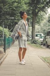 Grey Short Suit 