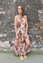Robe tropicale 