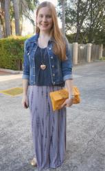 Layering Tees Over Maxi Dresses With Balenciaga Bags (Plus Updated Handbag Collection Video)