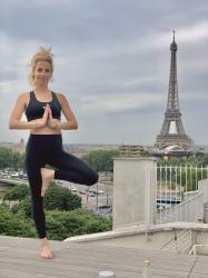 Yoga sur le rooftop de la Maison Blanche